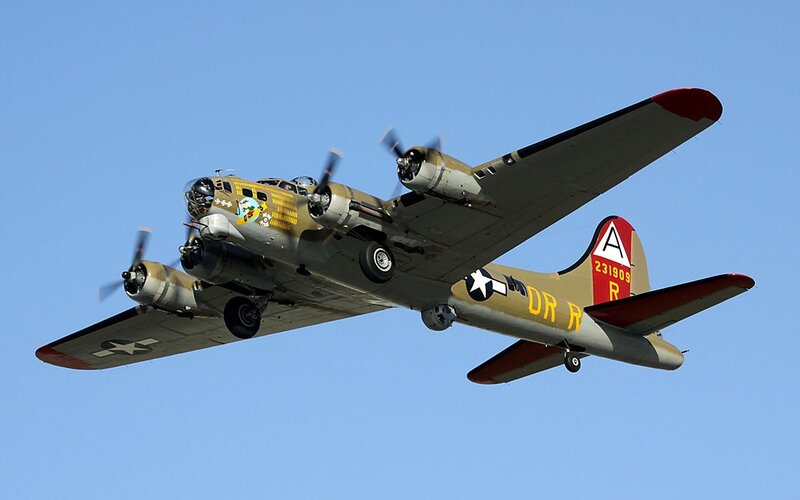 B-17 Flying Fortress in flight