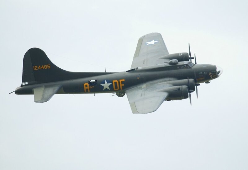 B-17 Flying Fortress in flight