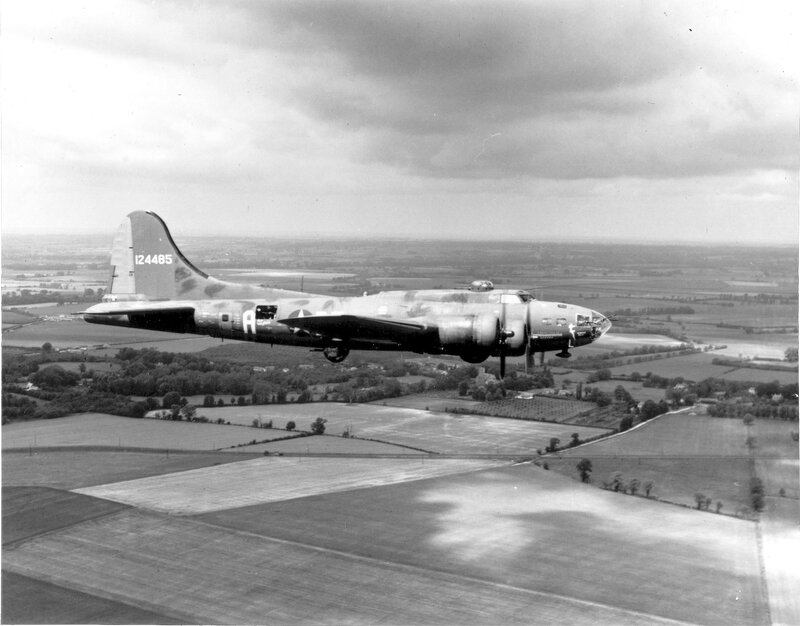 B-17 Flying Fortress in flight
