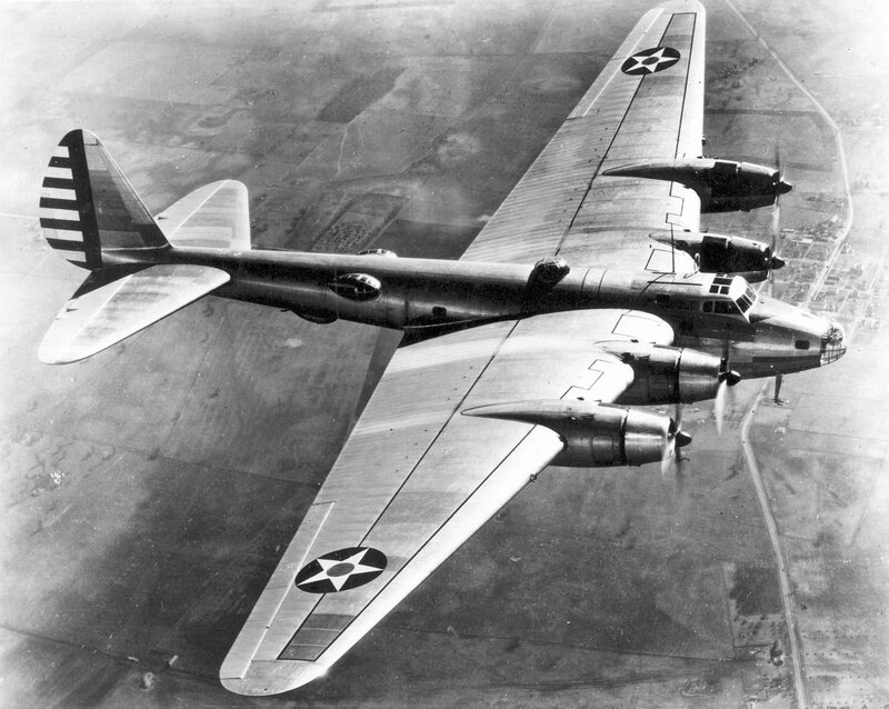 B-17 Flying Fortress in flight