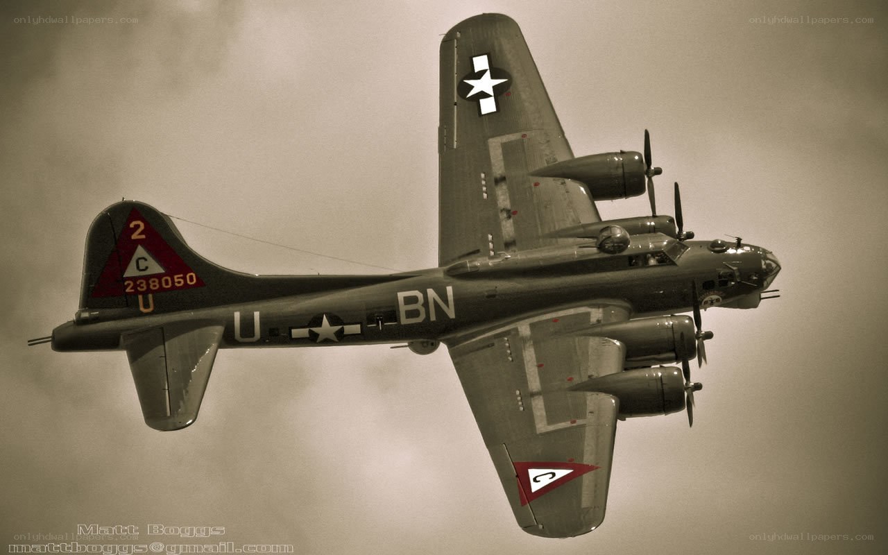 B-17 Flying Fortress in flight
