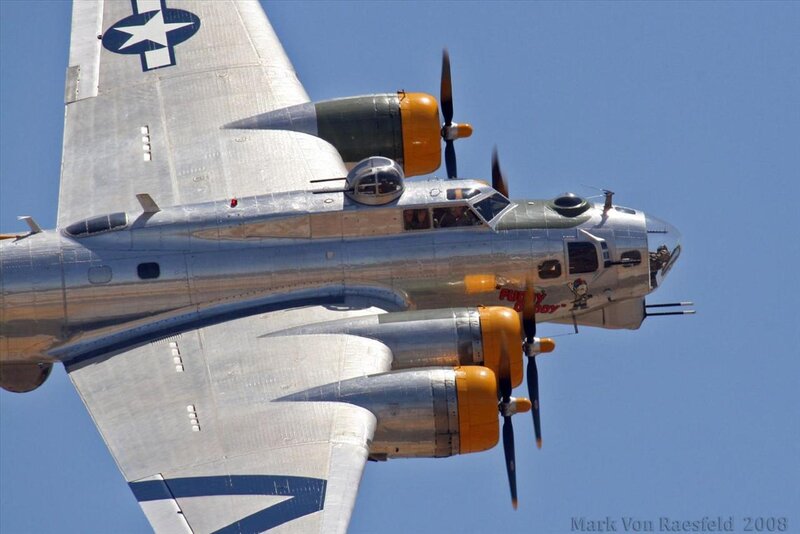 B-17 Flying Fortress in flight