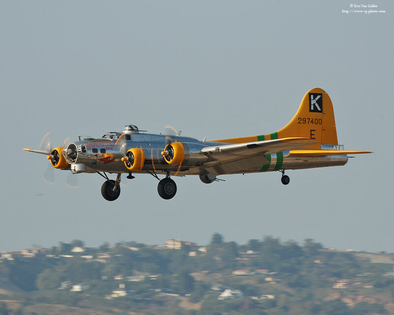 B-17 Flying Fortress in flight