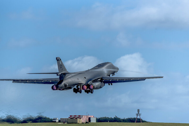 B-1B Lancer Bomber — Blue