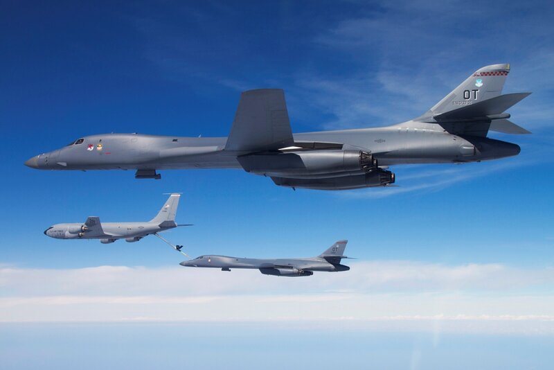 B-1B Lancer Bombers