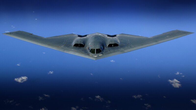 B-2 Spirit Bomber — Blue, Aircraft