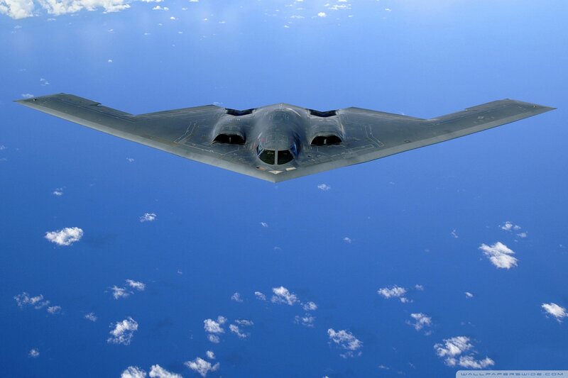 B-2 Spirit Bomber — Blue