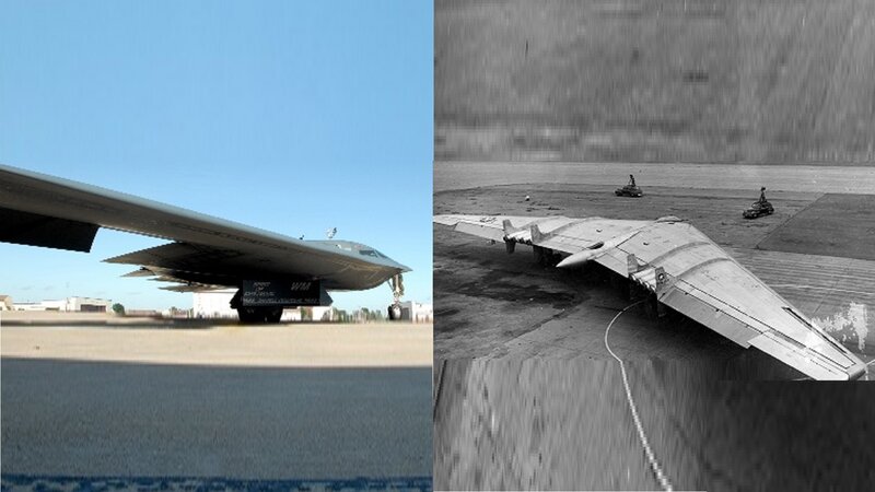 B-2 Spirit Bomber — Gray, Neutral, Afternoon