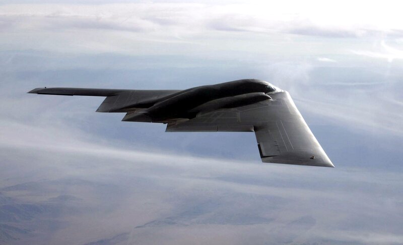 B-2 Spirit Bomber — Gray, Serene, Photograph