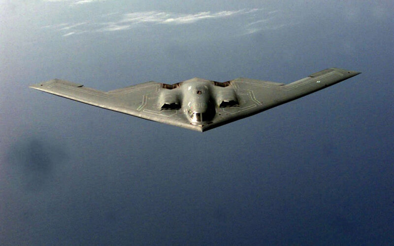 B-2 Spirit Bomber — Gray, Serene