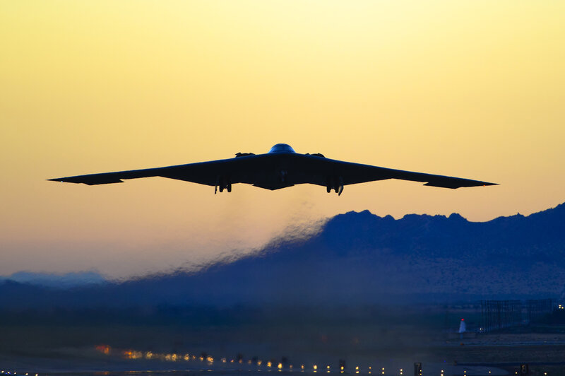 B-2 Spirit Bomber — Yellow
