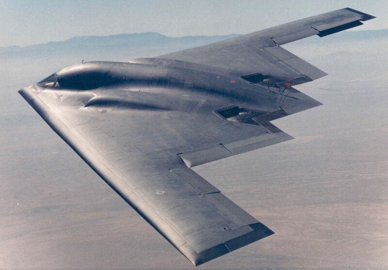 B-2 Spirit stealth bomber in flight