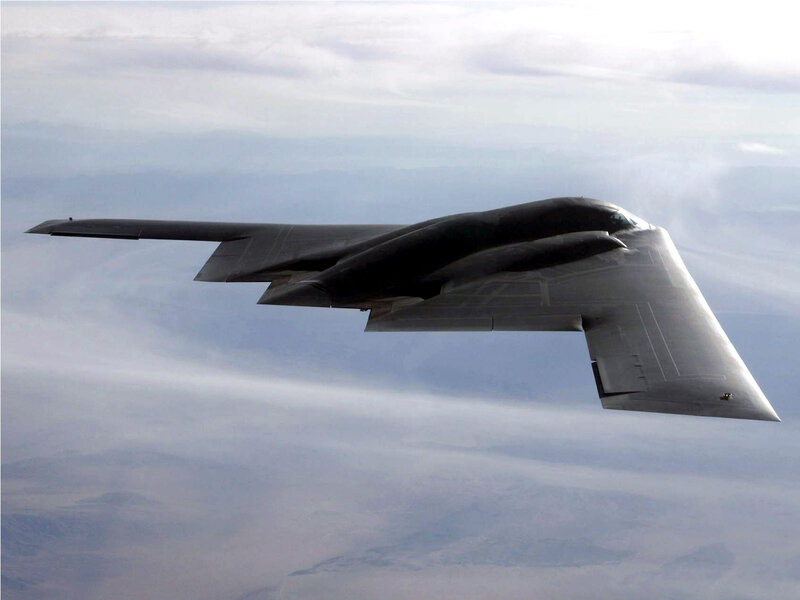B-2 Spirit stealth bomber in flight