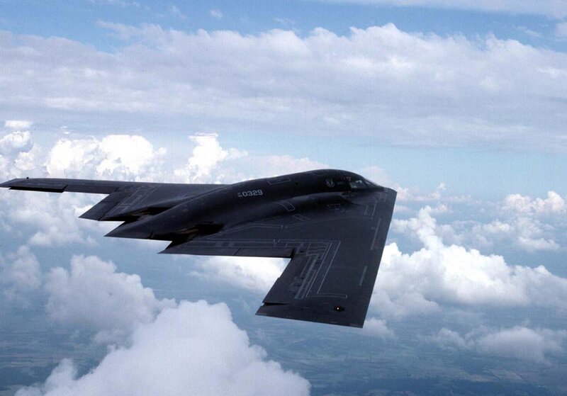 B-2 Spirit stealth bomber in flight