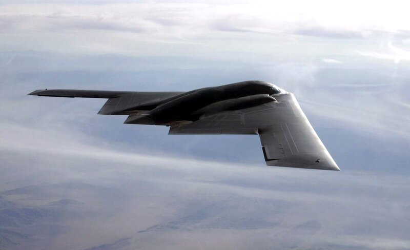 B-2 Spirit stealth bomber in flight