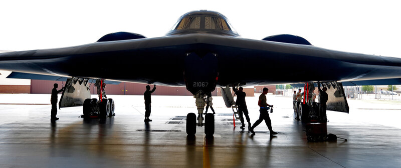 B-2 Stealth Bomber — Black