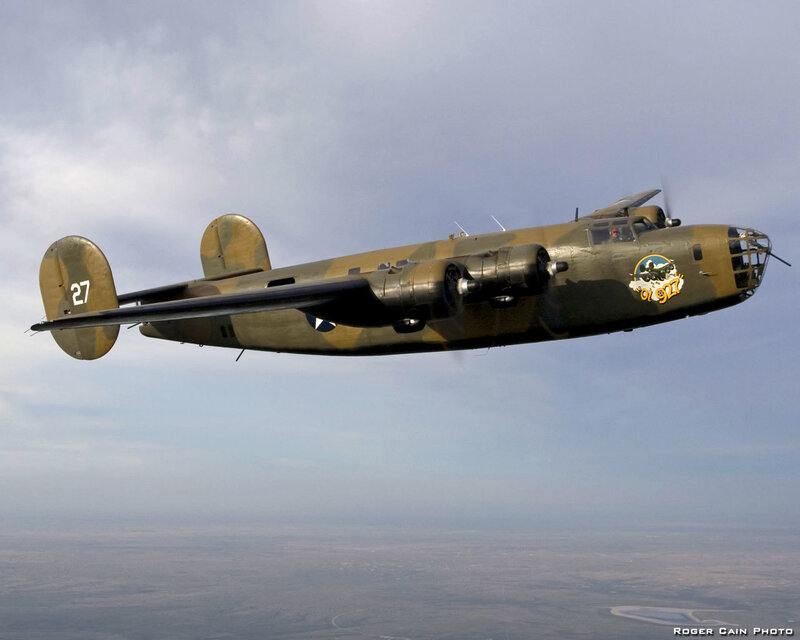 B-24 Liberator Bomber — Green