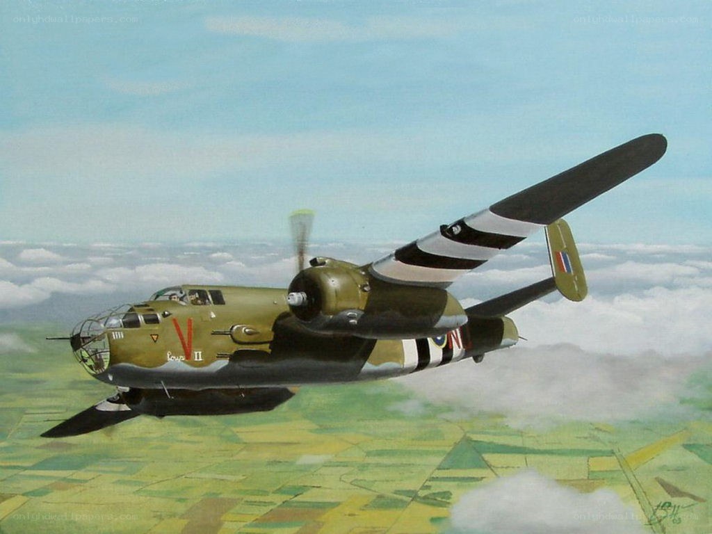 B-24 Liberator in flight
