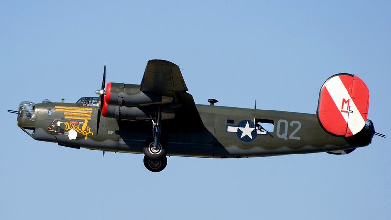 B-24 Liberator in flight