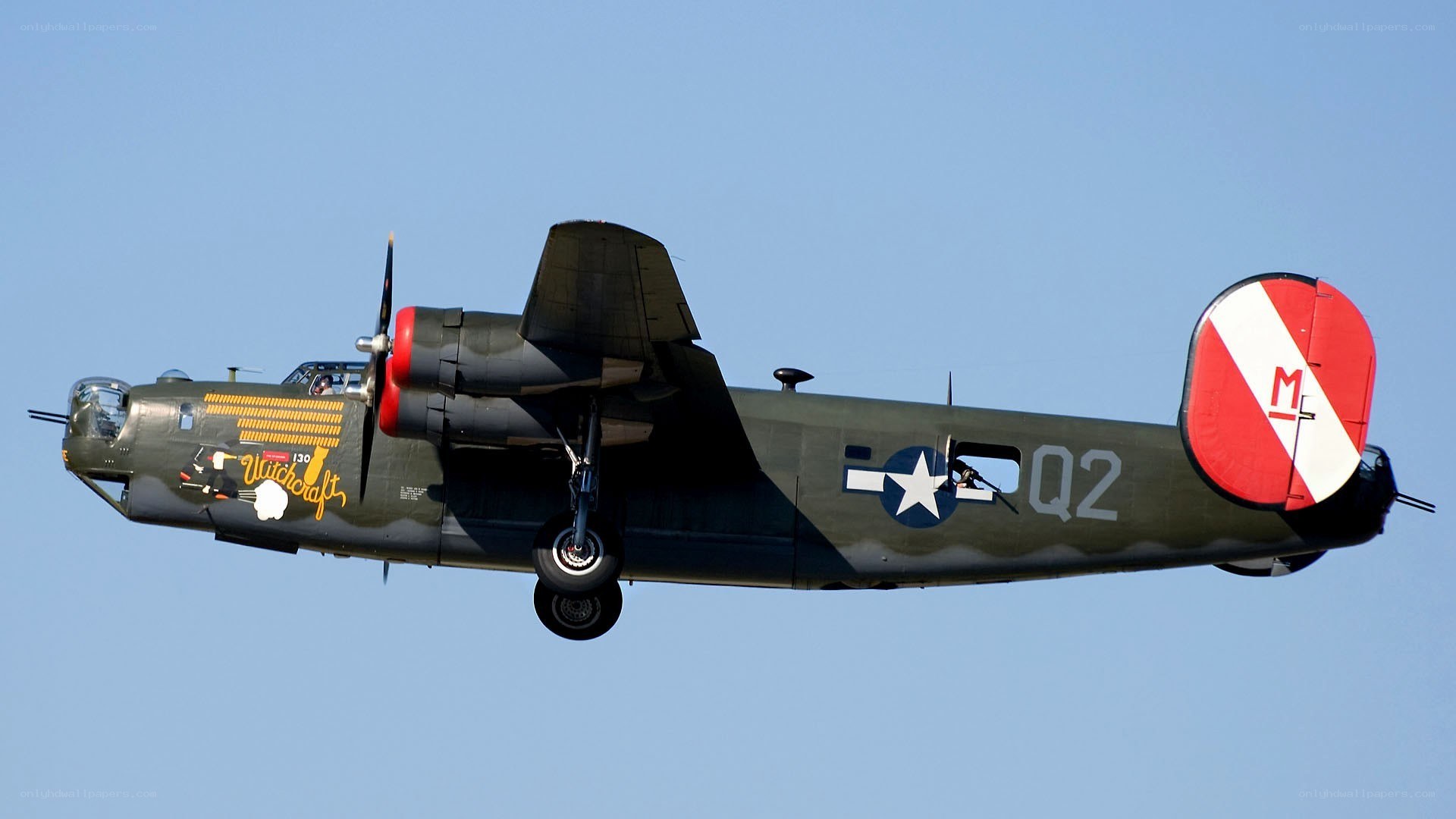 B-24 Liberator in flight