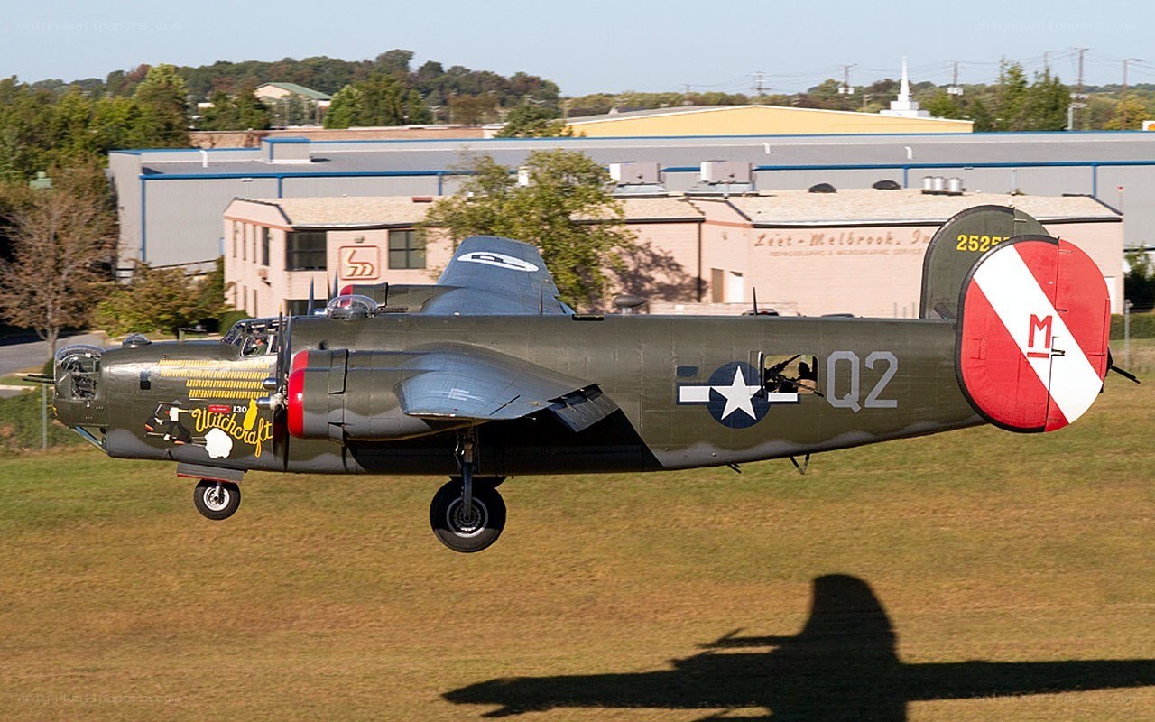 B-24 Liberator in flight