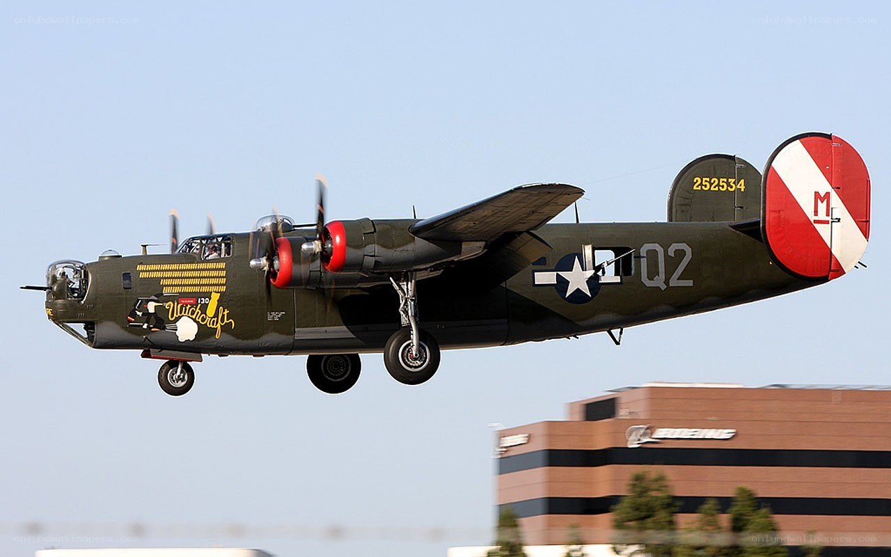 B-24 Liberator in flight