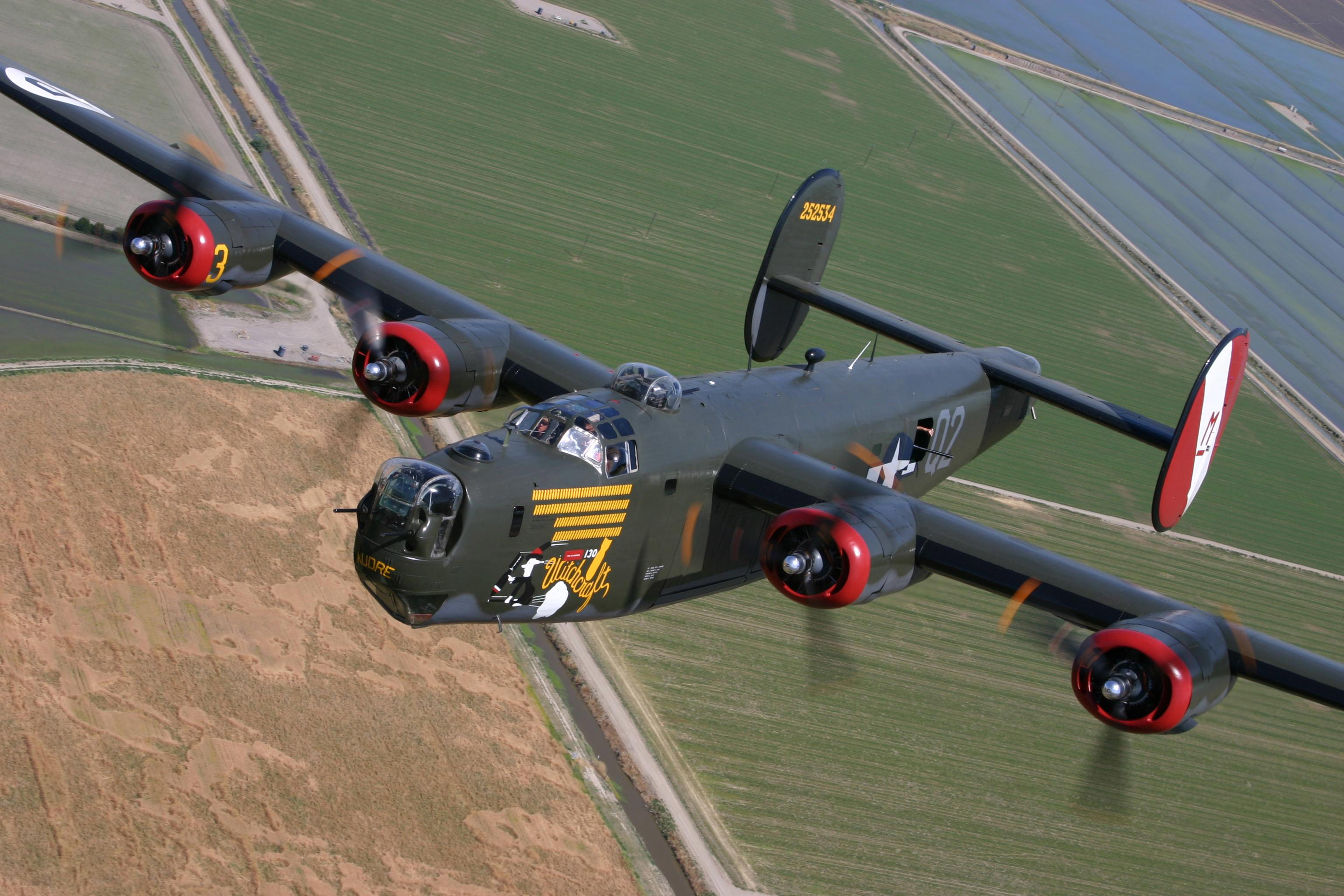 B-24 Liberator in flight