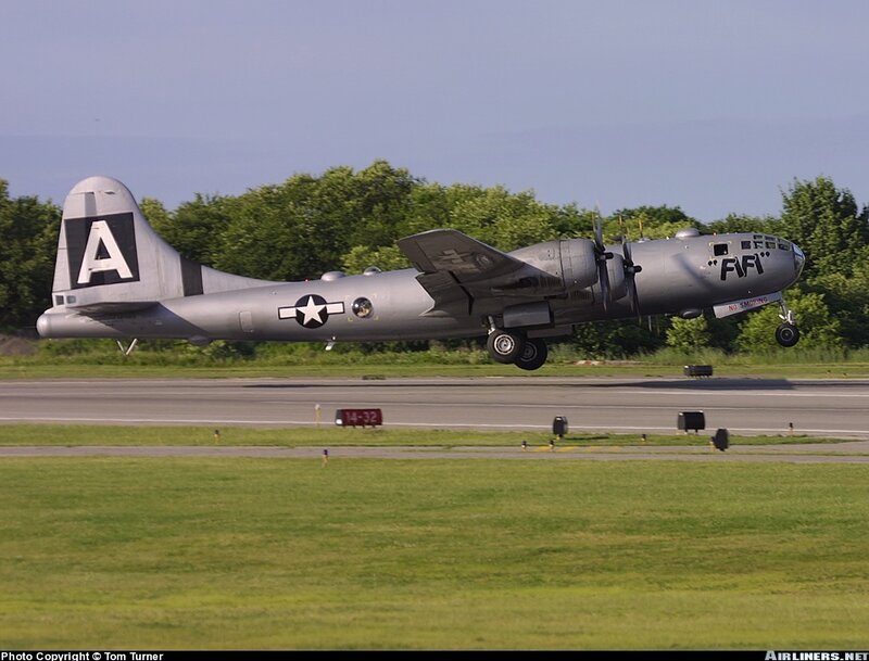 B-29 Bomber Aircraft — Gray