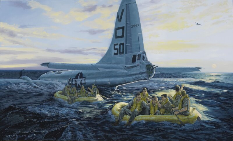 B-29 crash survivors