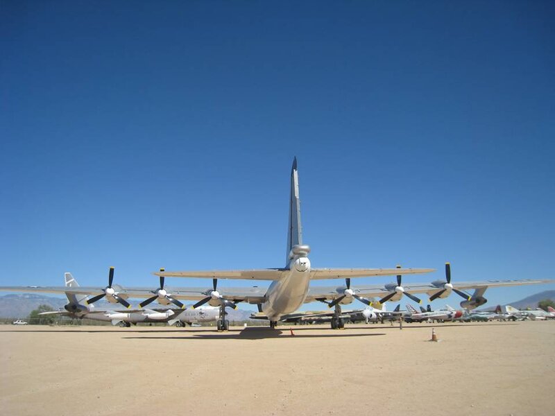 B-36 Bomber Aircraft — Blue
