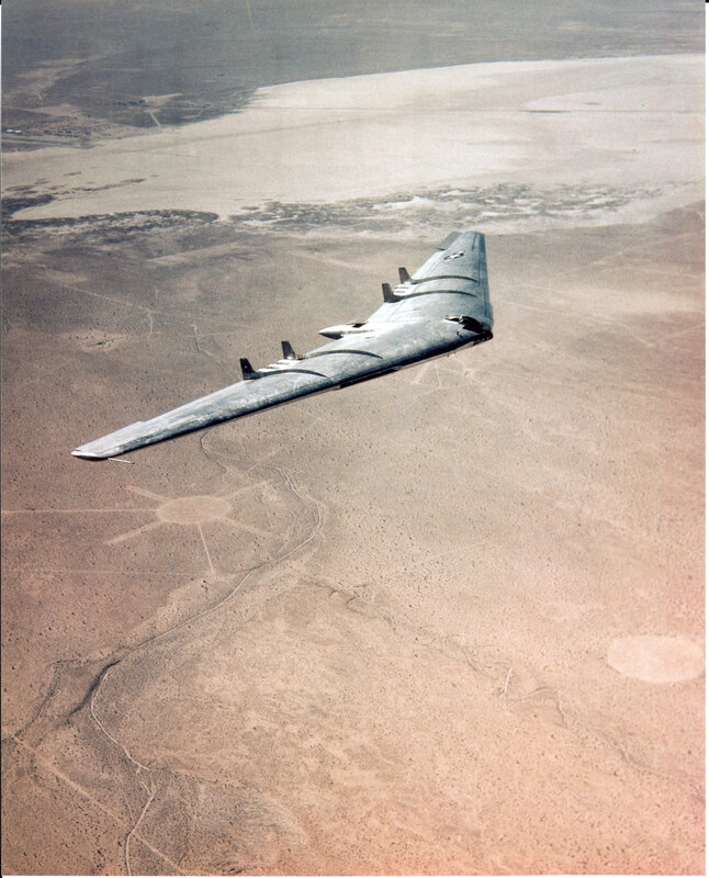 B-36 Bomber Aircraft — Brown