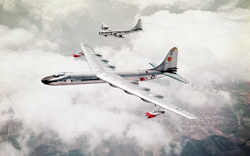 B-36 Bomber Aircraft — Gray