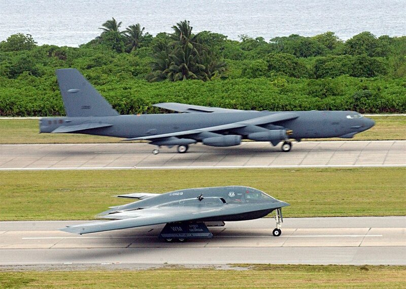 B-52 and B-2 Bombers
