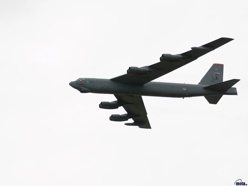 B-52 Bomber Aircraft — Gray, Neutral, Photograph