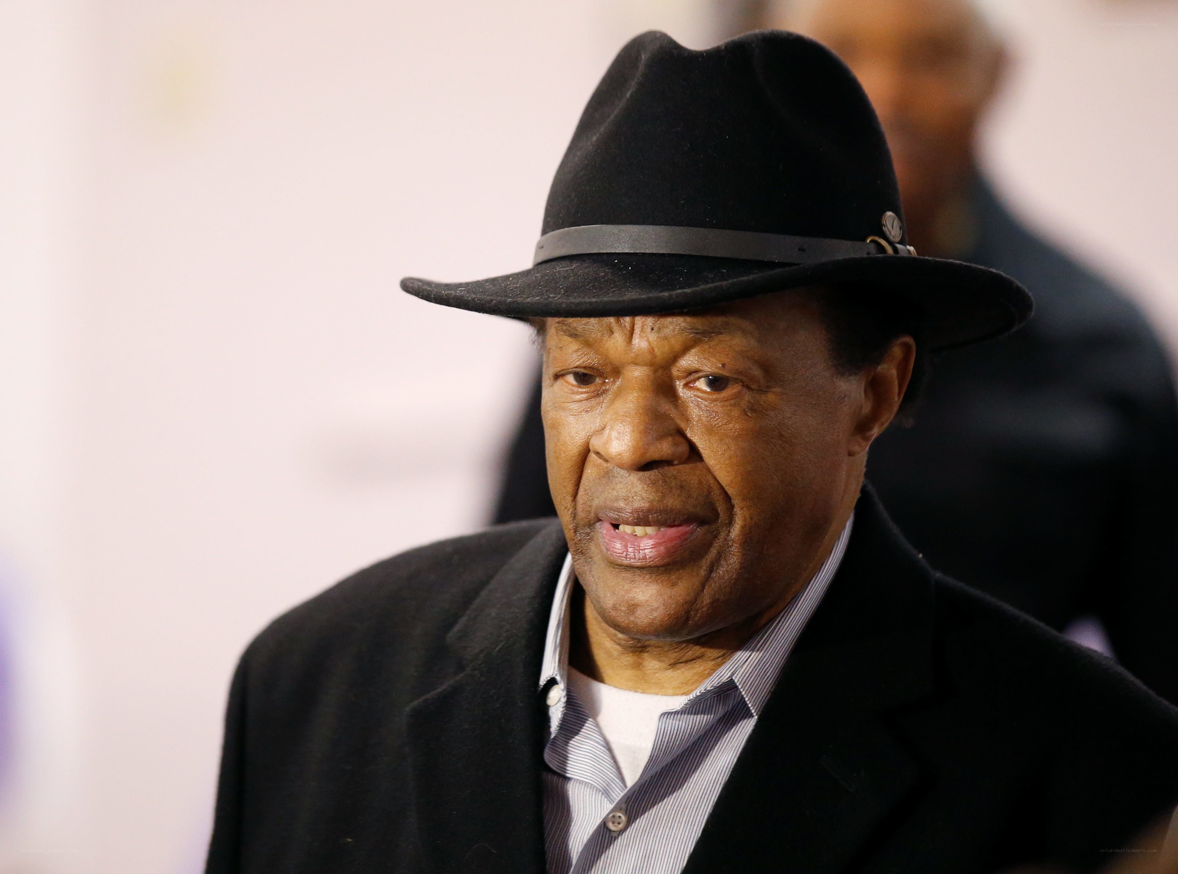 B.B. King wearing a hat
