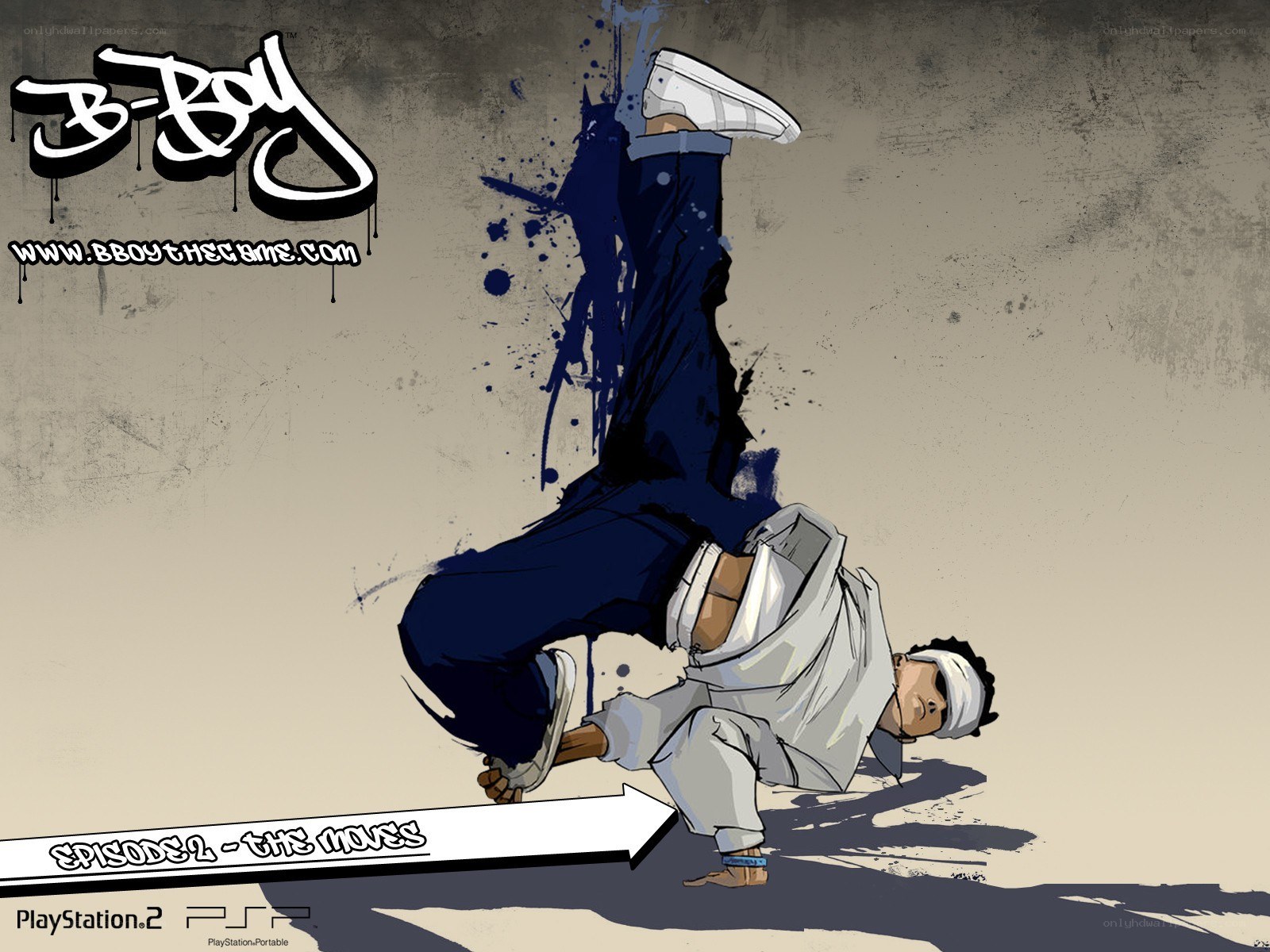 B-Boy breakdancer artwork