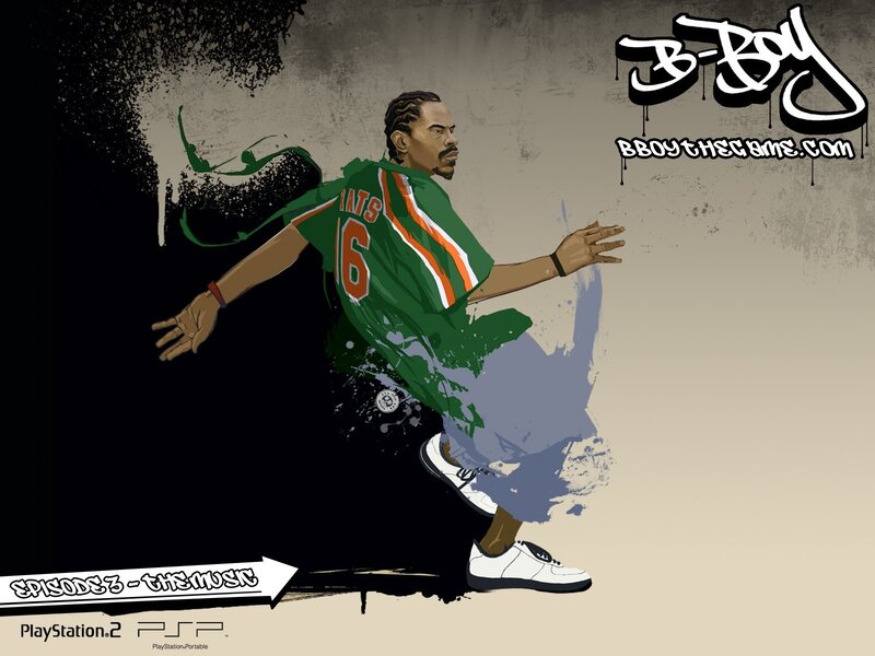 B-Boy game artwork