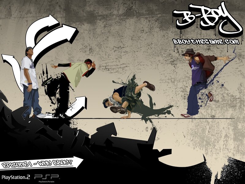 B-Boy game promotional art