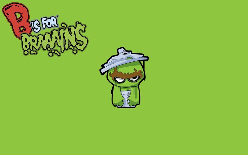 B is for Brains character art