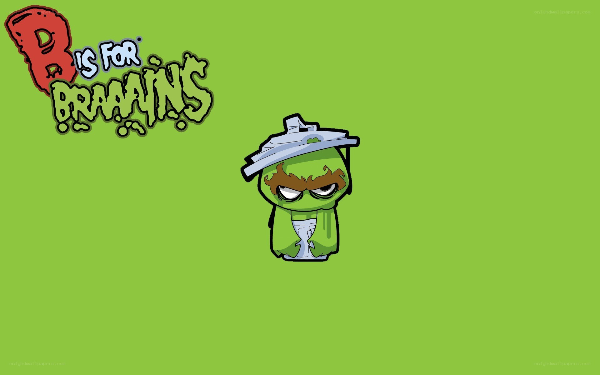 B is for Brains character art