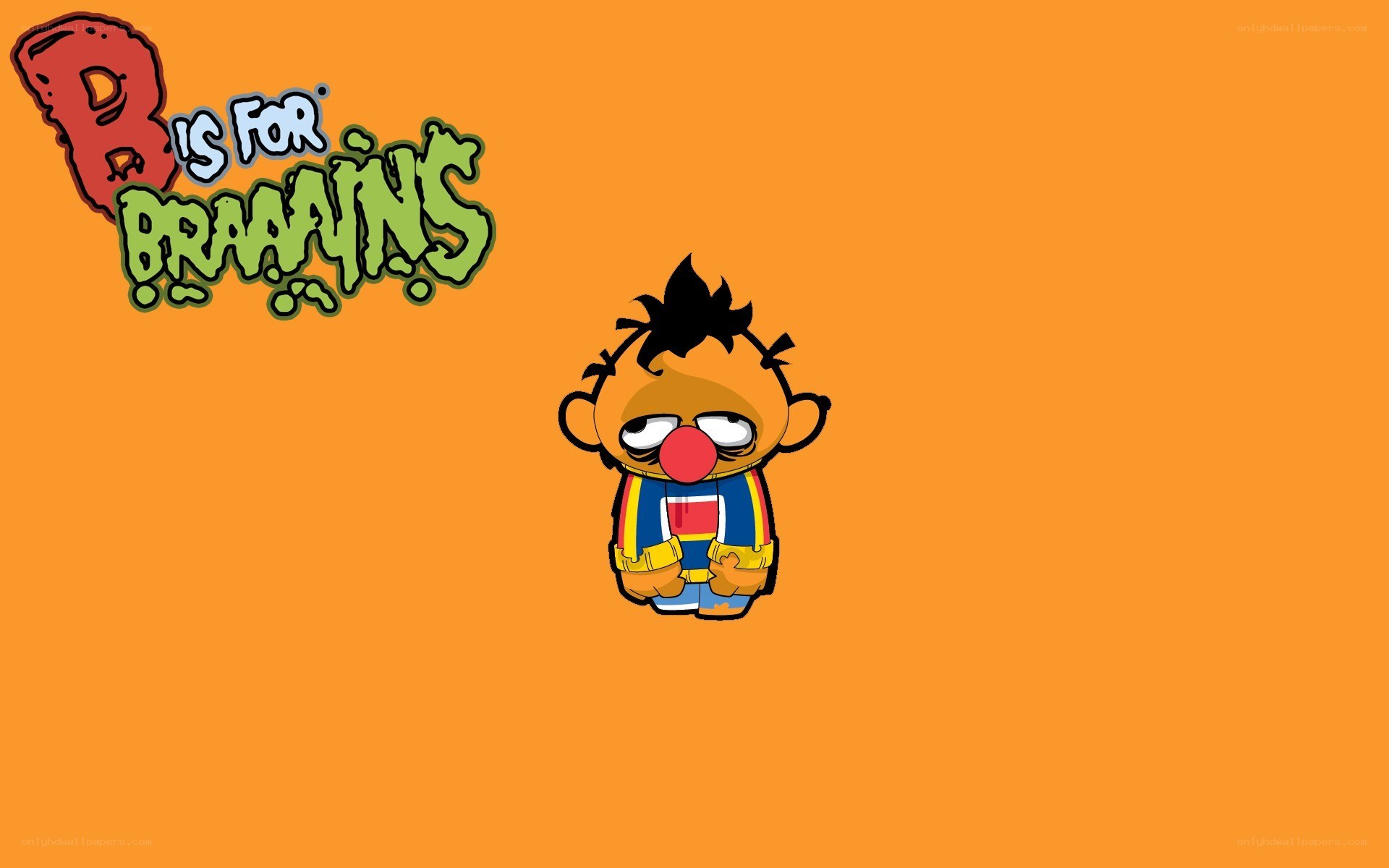 B is for Brains character art