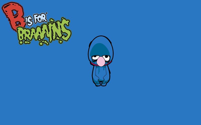 B is for Brains character