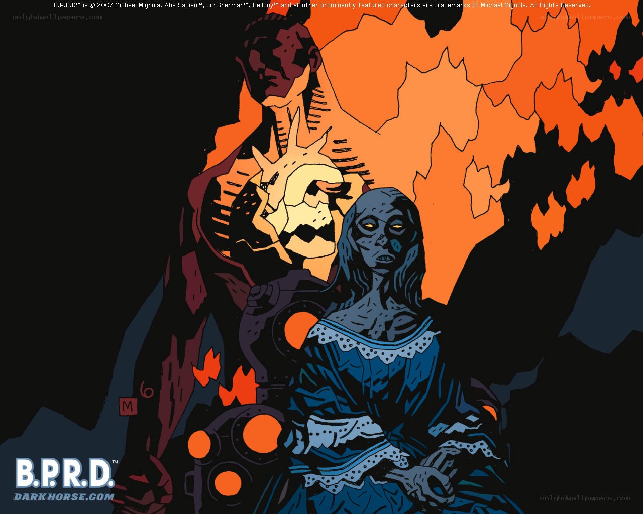 B.P.R.D. comic book cover art