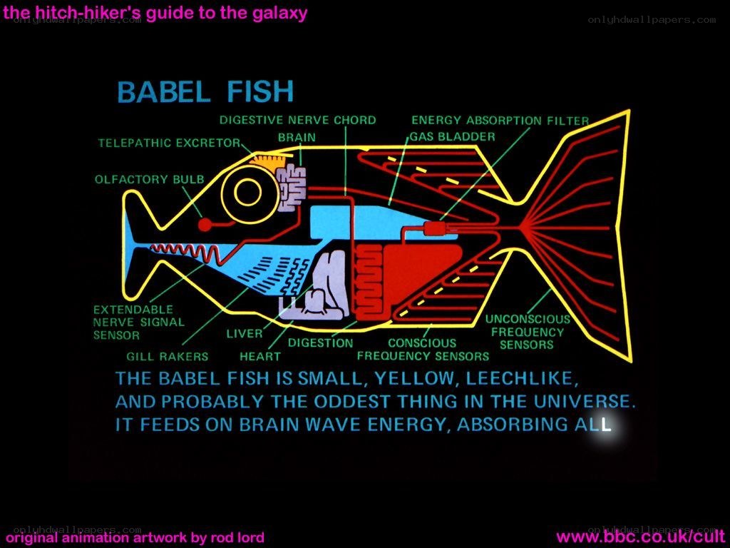 Babel Fish Anatomy Diagram