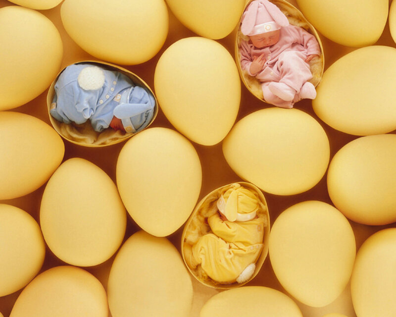 Babies in Eggs