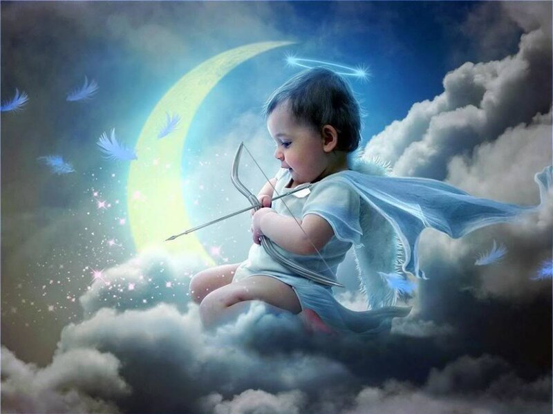 Baby Angel with Bow