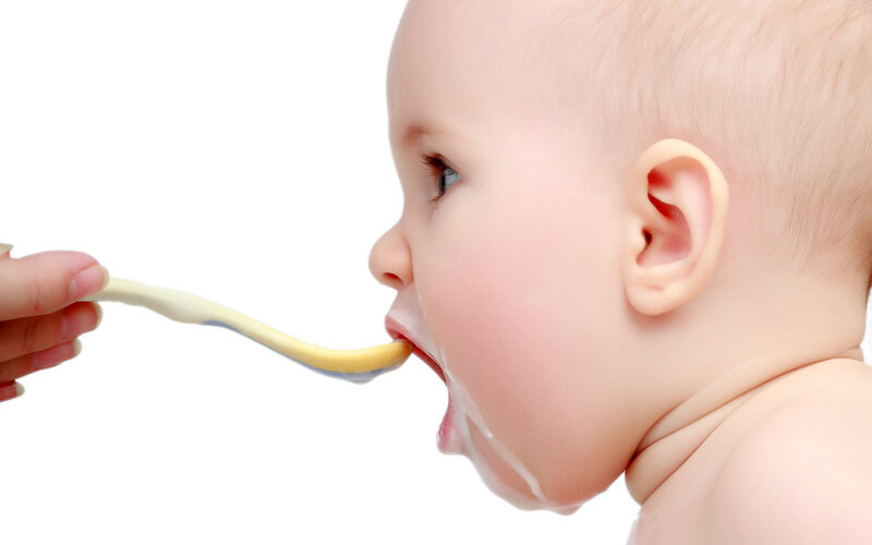 Baby Being Fed