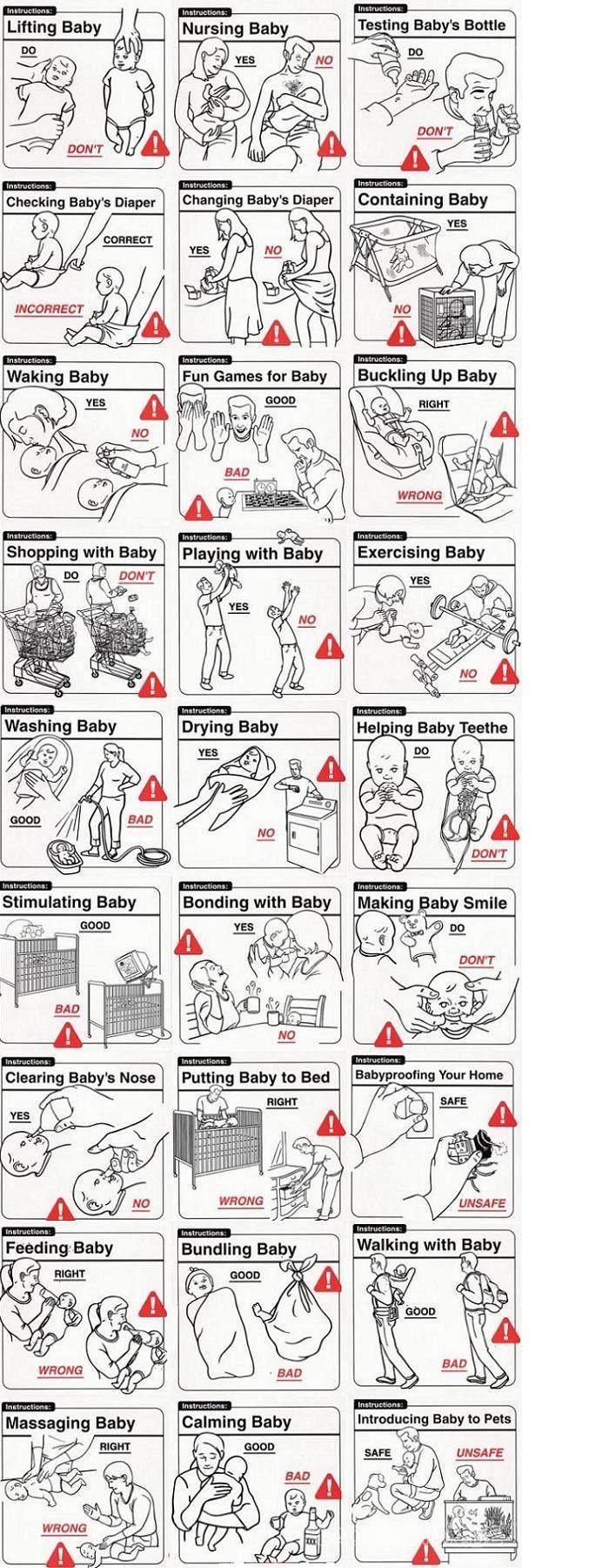 Baby care safety guide
