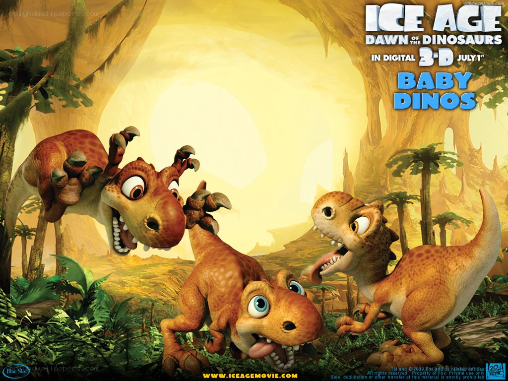 Baby Dinosaurs from Ice Age