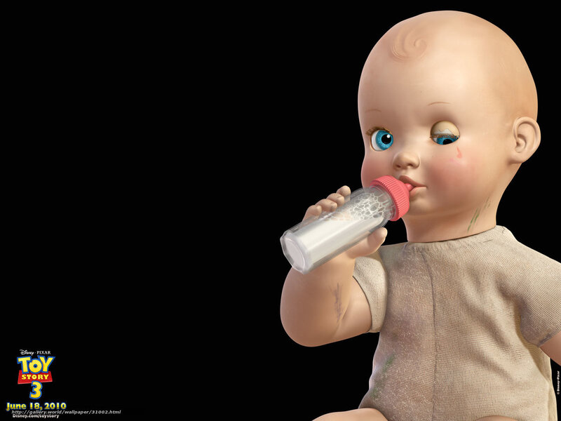 Baby doll from Toy Story 3